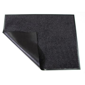 VLOERMAT  60X80 CM KATOEN ANTRACIET