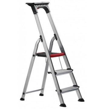 HUISHOUDTRAP ALU 3 TREDEN DOUBLE DECKER