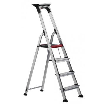 HUISHOUDTRAP ALU 4 TREDEN DOUBLE DECKER