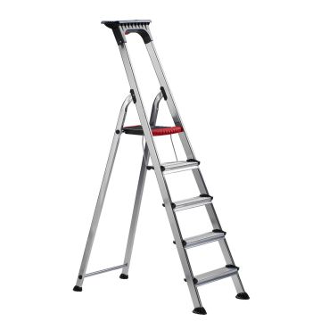 HUISHOUDTRAP ALU 5 TREDEN DOUBLE DECKER