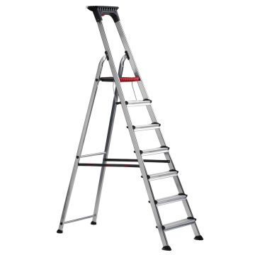 HUISHOUDTRAP ALU 7 TREDEN DOUBLE DECKER