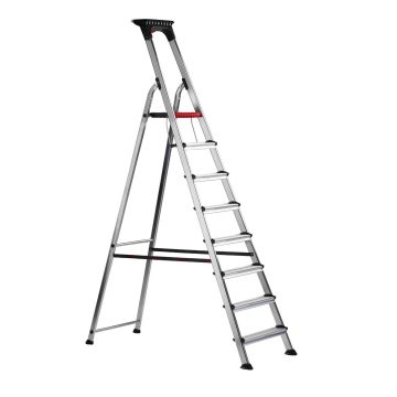 HUISHOUDTRAP ALU 8 TREDEN DOUBLE DECKER