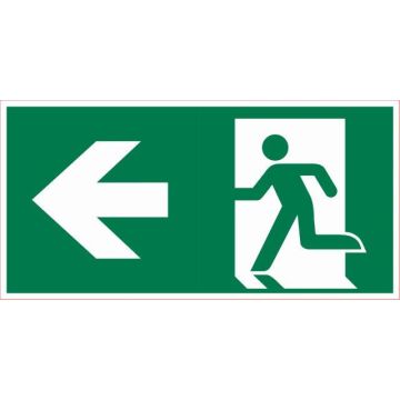 BORD VLUCHTWEG 15X30 LINKSAF