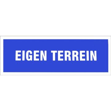 BORD 330X120MM 'EIGEN TERREIN'