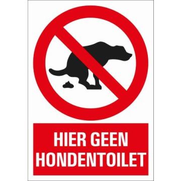 BORD COMBI 23X33 HIER GEEN HONDENTOILET