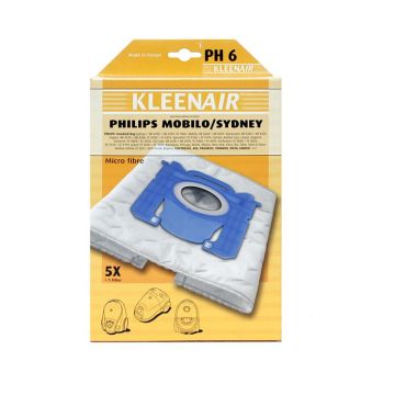 STOFZUIGERZAKKEN PHILIPS S-BAG 5+1 FILTE