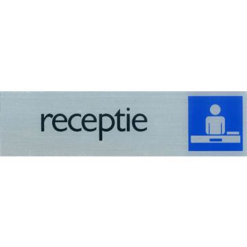 ROUTE BORD ALU 165X44 RECEPTIE