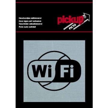 ROUTE BORD ALU 80X80 'WIFI'