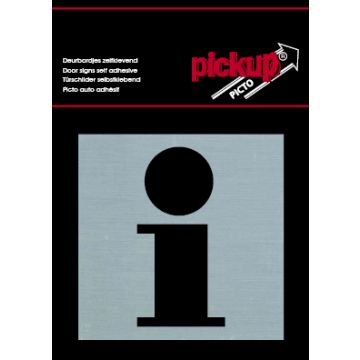 ROUTE BORD ALU 80X80 'INFORMATIE'