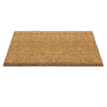 VLOERMAT KOKOS ONGEBLEEKT 50x80 CM