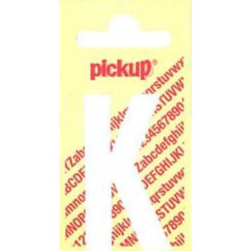 PLAKLETTER K 120MM WIT NOBEL