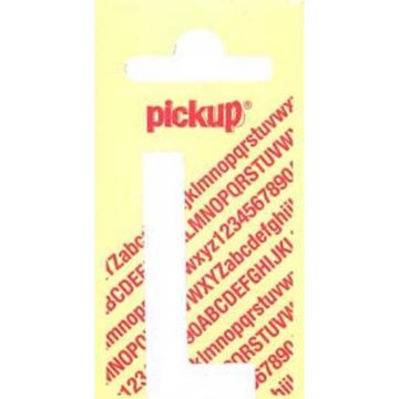 PLAKLETTER L 120MM WIT NOBEL