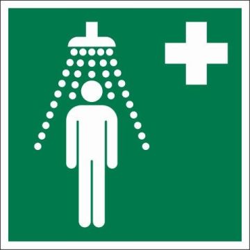 PICTOGRAM 15X15 VEILIGHEIDSDOUCHE