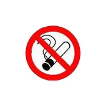 PICTOGRAM ROND 15 VERBODEN TE ROKEN