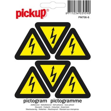 PICTOGRAM 45MM 6 ELECTRISCHE SPANNING