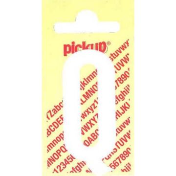 PLAKLETTER Q 120MM WIT NOBEL