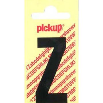 PLAKLETTER Z 90MM ZWART NOBEL