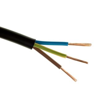 KABEL PVC  3X1.5 ZWART