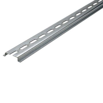 DIN RAIL TS35 GEPERFOREERD