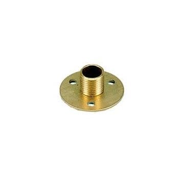 PLAATNIPPEL MESSING M10x1