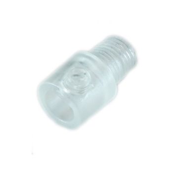 KLEMNIPPEL PVC M10x1x7MM TRANSPARANT