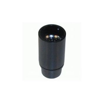 LAMPHOUDER E-14 GLAD ZWART