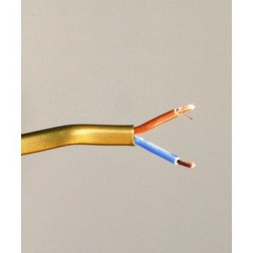 KABEL PVC  2X0.75 PLAT GOUD