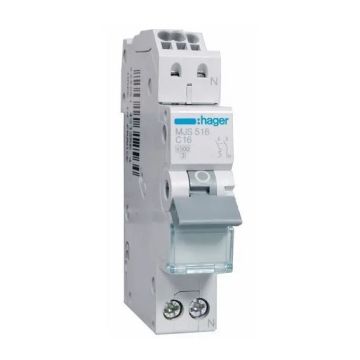 ZEKERING AUTOMAAT 1P+N C16A QUICKCONNECT