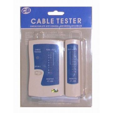 KABELTESTER UTP RJ11 EN RJ45   CAT 5