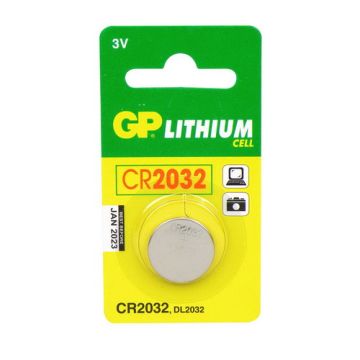 BATTERIJ 3V CR2032 LITIUM GP