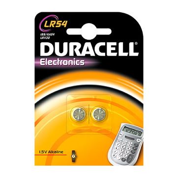 BATTERIJ 1.5V 2-ST LR54 DURACELL