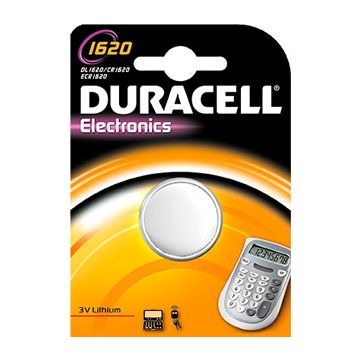 BATTERIJ 3V CR1620 LITHIUM DURACELL