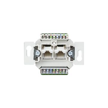 WANDC.DOOS INBOUW RJ45 2V   JUNG
