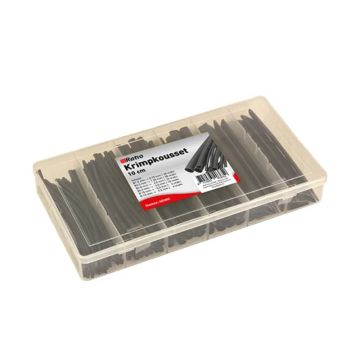 KRIMPKOUS ASSORTIMENT 100 STUKS ZWART