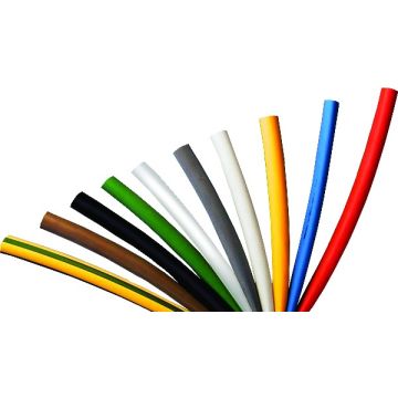 KRIMPKOUS  15.0-7.5 MM 1-METER ZWART