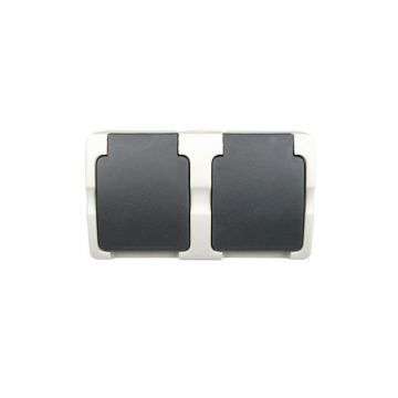WANDC.DOOS WD 2-V RA HORIZ. OPBOUW