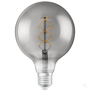 LED VINTAGE 1906 G125 5W E27 SMOKE
