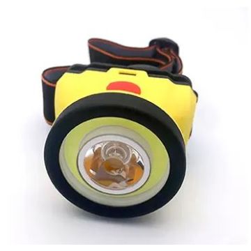 HOOFDLAMP LEDGET 1W+COB 3W LED