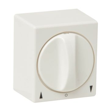 JALOEZIESCHAKELAAR 10A OPBOUW WIT