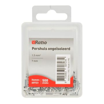 PERSHULS ONGEISOLEERD 1.5MM2 7MM 500ST