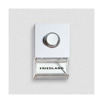 BELDRUKKER PUSHLITE HONEYWELL ZWART