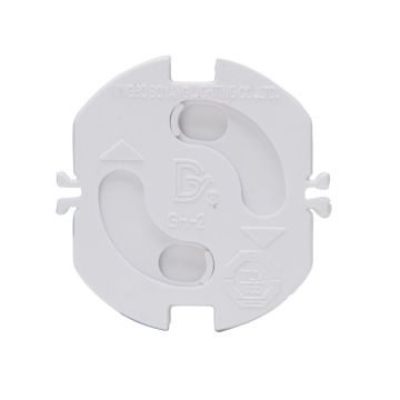 STOPCONTACT BEVEILIGING PLAK 4-STK