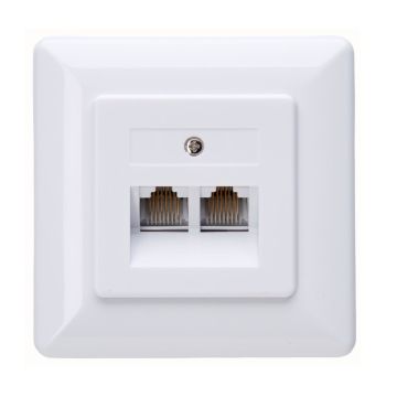 INBOUW WCD CAT6 2V GESCHEIDEN KOPP