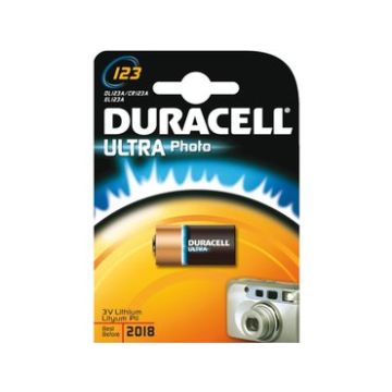BATTERIJ 3V DL123A LITHIUM DURACELL