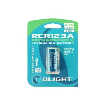 OLIGHT RC123A OPLAADBARE BATTERIJ