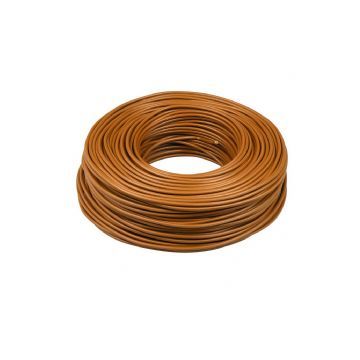 INSTALLATIEDRAAD 2.5 QMM BRUIN 100MTR