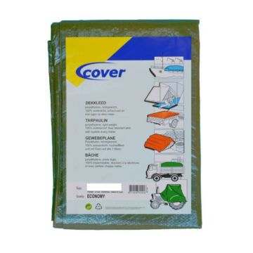 DEKKLEED  6X 8 MTR GROEN 90 GRAM