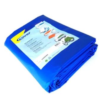 DEKKLEED PVC  6X8 BLAUW 600 GRAM