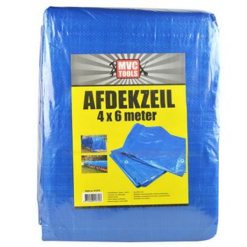 DEKKLEED  4X 6 MTR BLAUW 75 GRAM