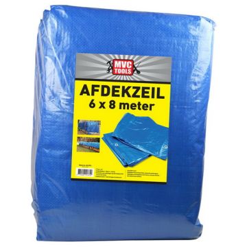 DEKKLEED  6X 8 MTR BLAUW 75 GRAM